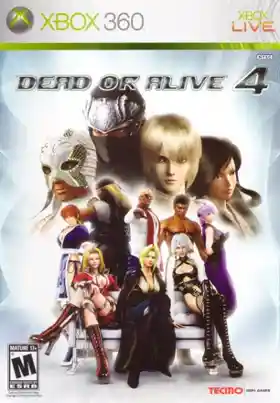 Dead or Alive 4 (USA) box cover front